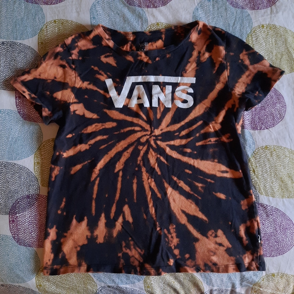 Tie Dye Vans T-shirt